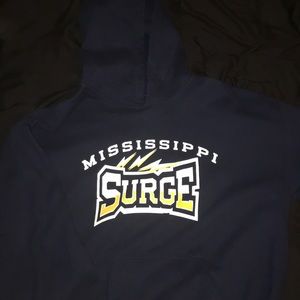 Throwback Mississippi Surge Hockey Team Hoodie